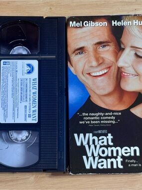 What Women Want VHS Movie - Mel Gibson Helen Hunt